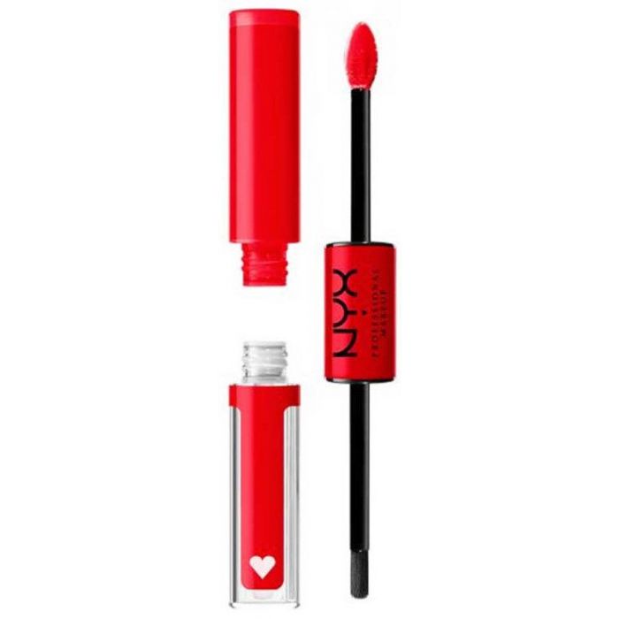 цена Блеск для губ Shine Loud Brillo de Labios Nyx Professional Make Up, Rebel In Red