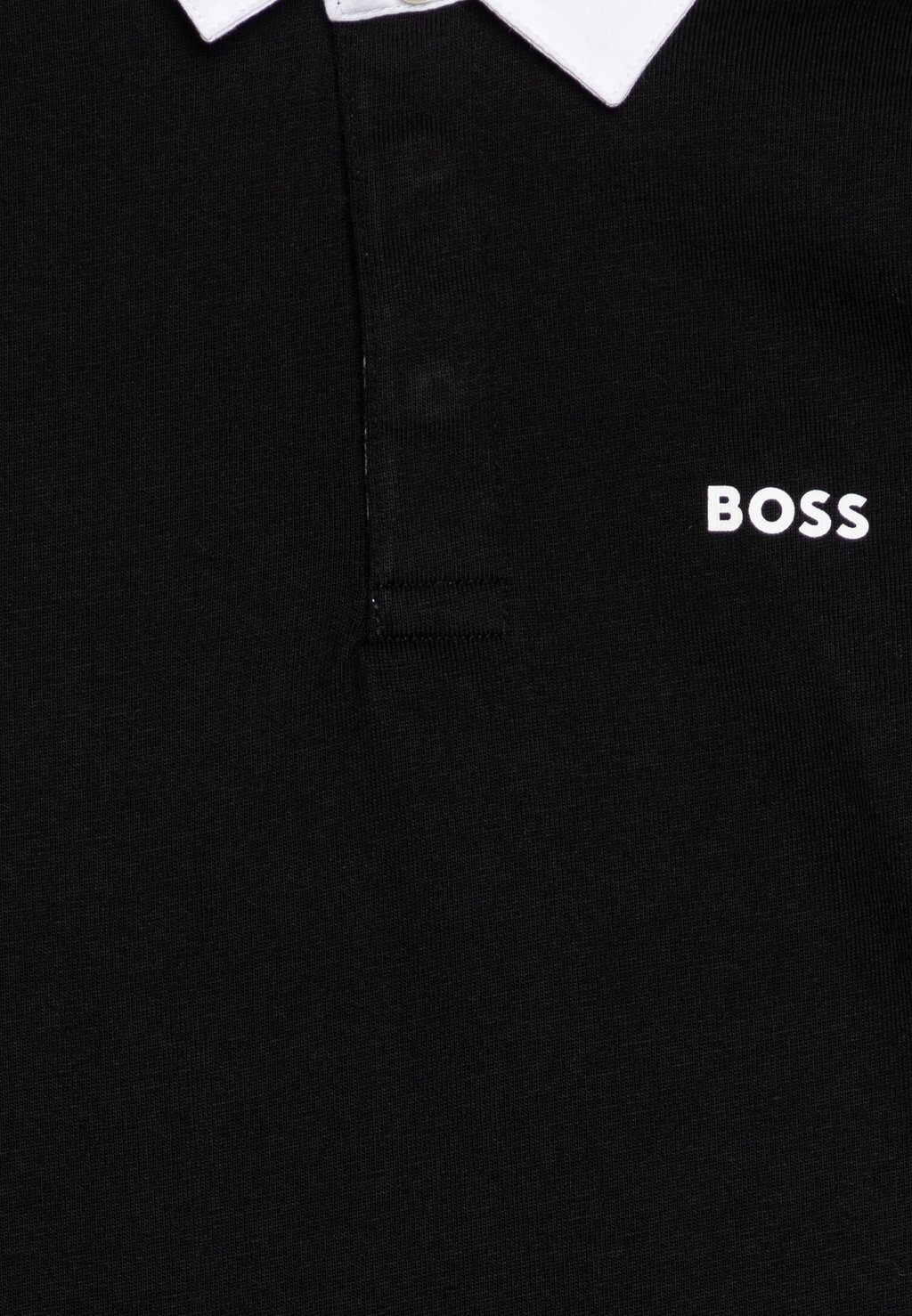 

Рубашка поло LONG SLEEVE BOSS Kidswear, черный