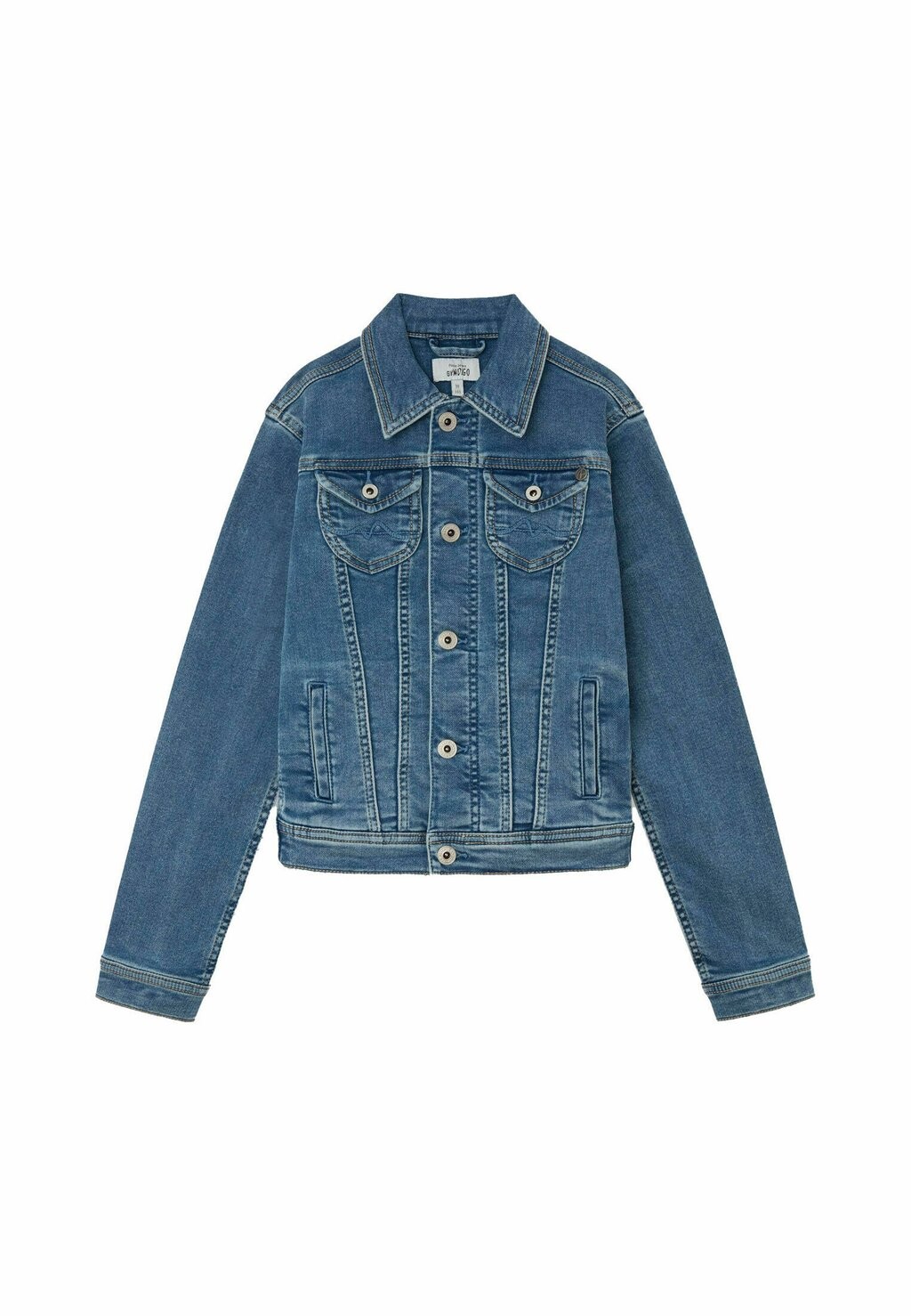 

Джинсовая куртка New Berry Pepe Jeans, цвет denim
