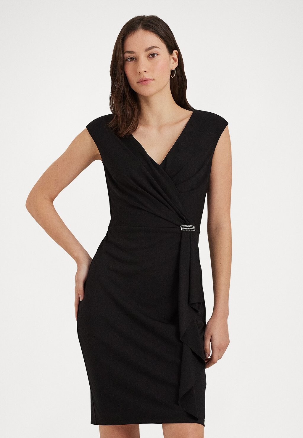 

Коктейльное платье / Вечернее платье Lauren Ralph Lauren RYLAN SHORT SLEEVE DRESS, черный