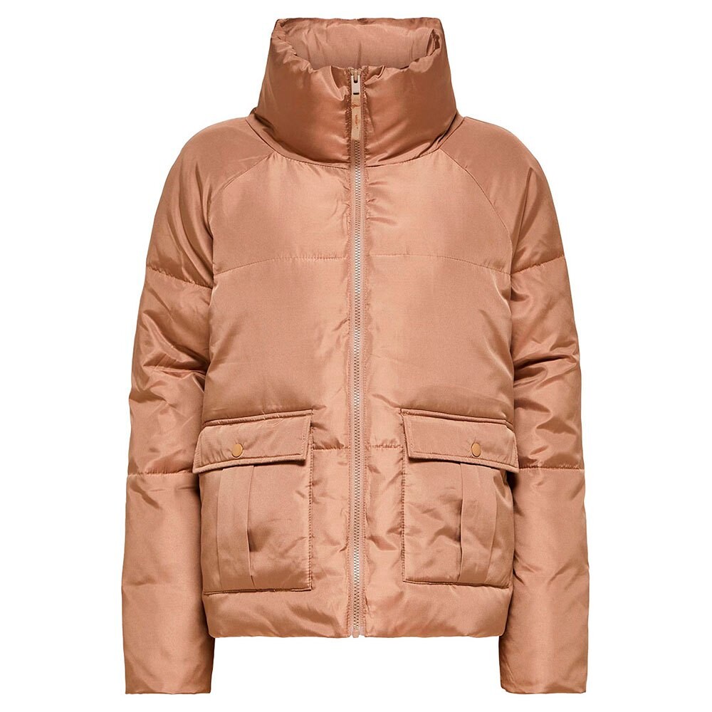 

Куртка Selected Dasa Puffer, коричневый