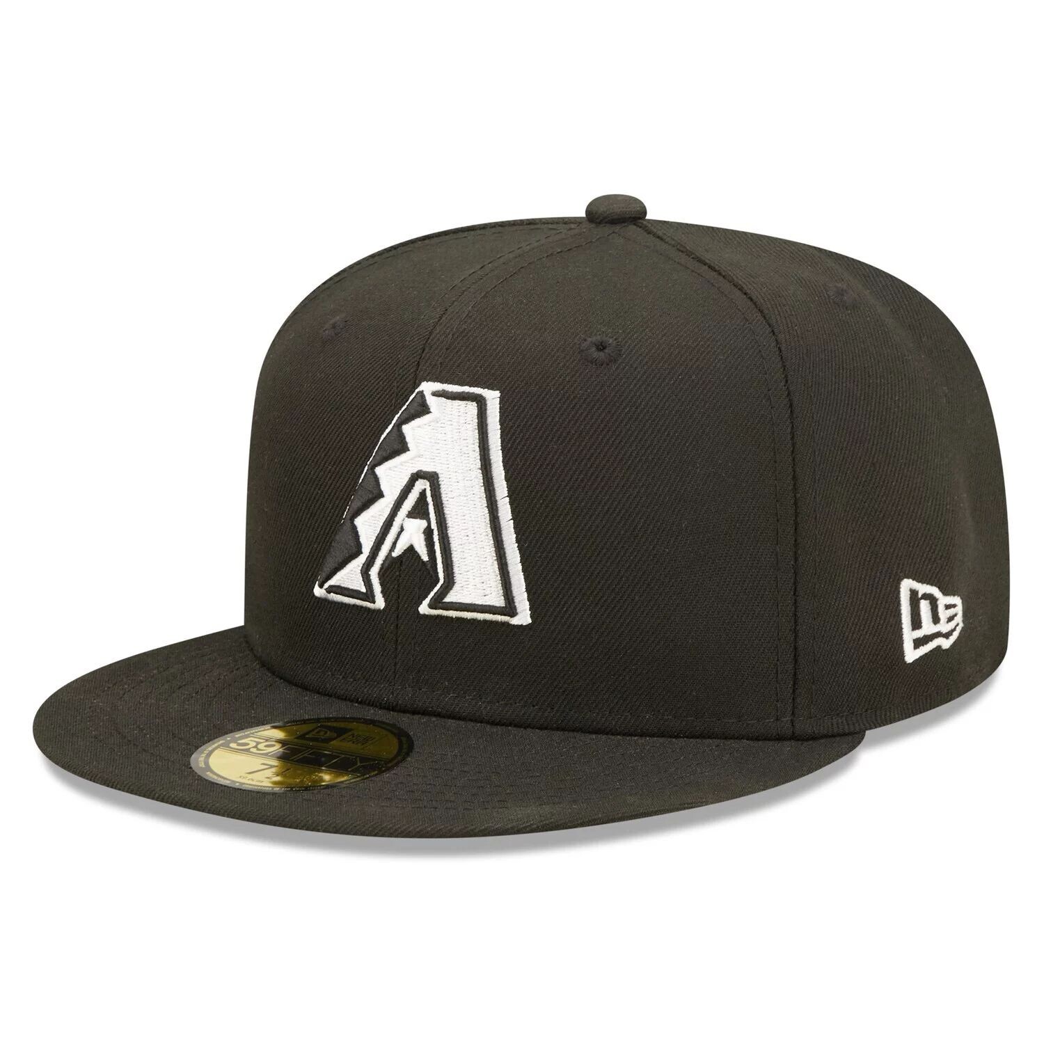 

Мужская приталенная шляпа New Era Black Arizona Diamondbacks Team Logo 59FIFTY