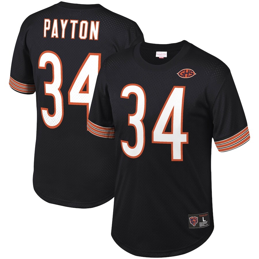 

Футболка с именем и номером Mitchell & Ness Chicago Bears, черный