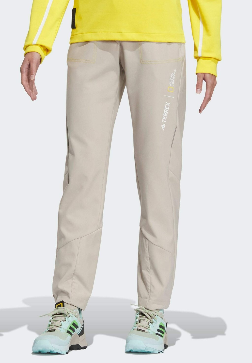 

Брюки adidas Sportswear NATIONAL GEOGRAPHIC, бежевый