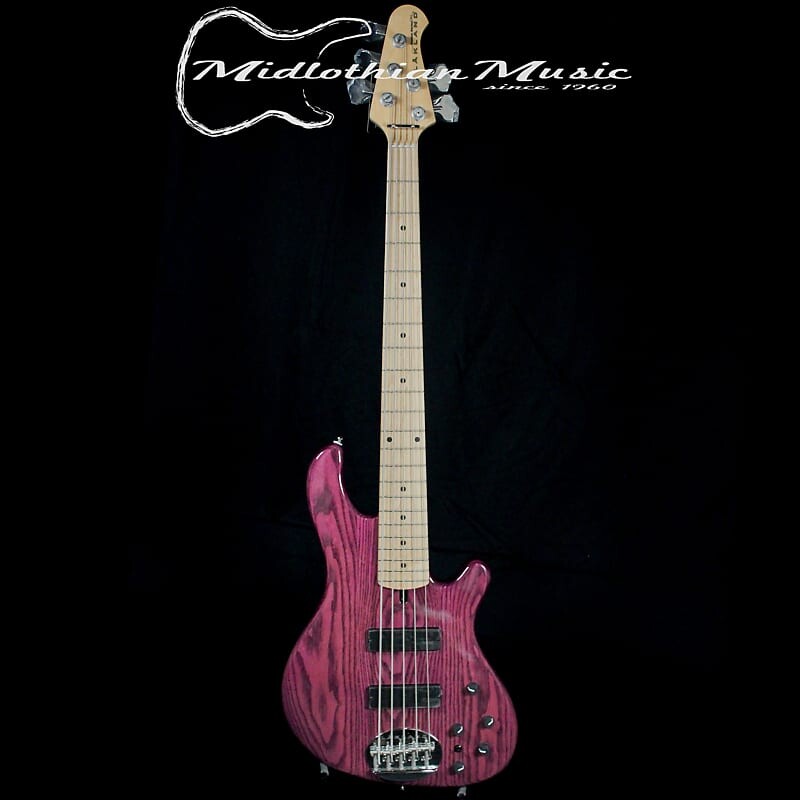 

Басс гитара Lakland Skyline 55-OS - 5-String Bass - Transparent Purple Finish