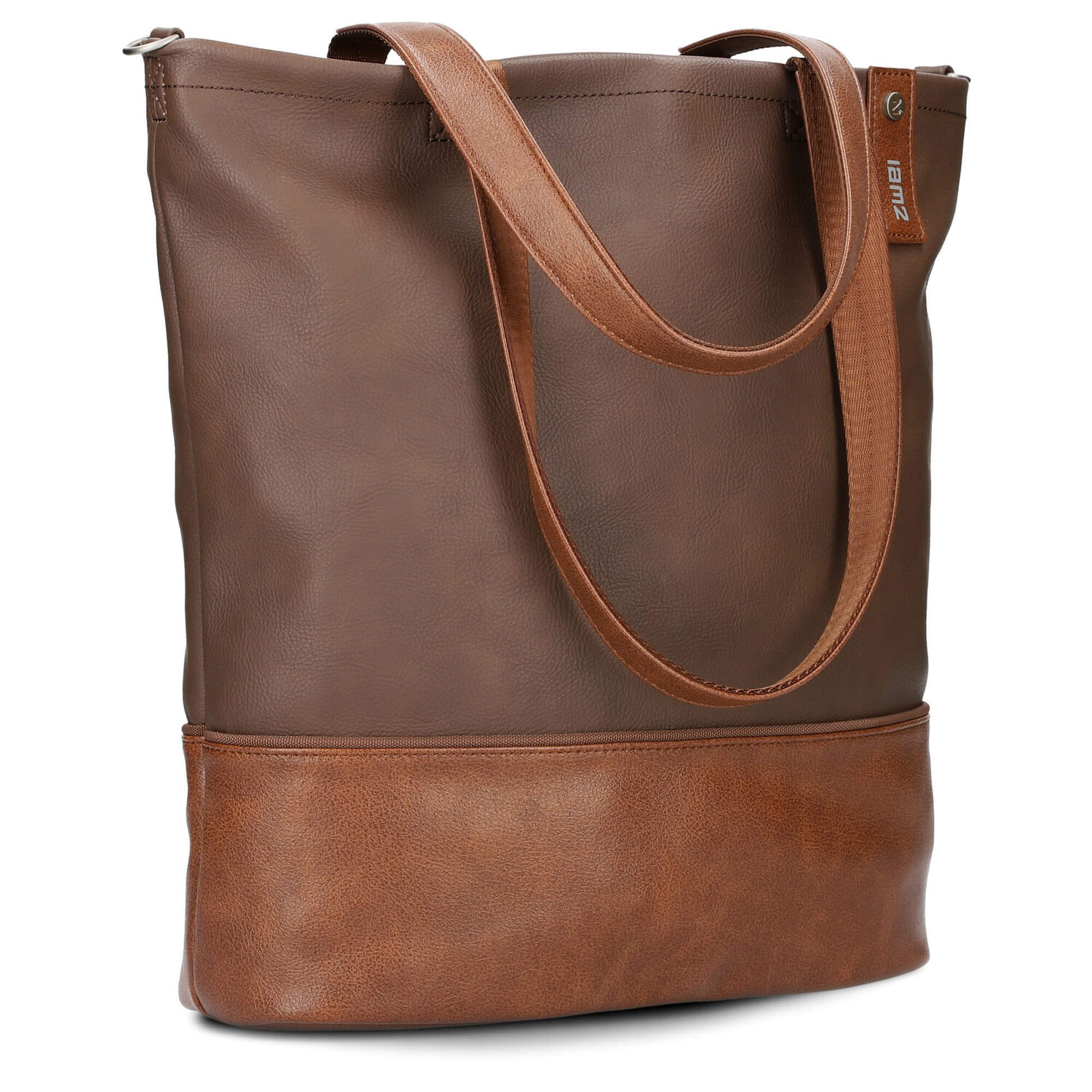 

Сумка через плечо Zwei Jana J145 Schultertasche 37 см, коньячный