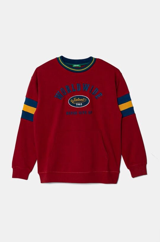 

Детская толстовка United Colors of Benetton, бордовый