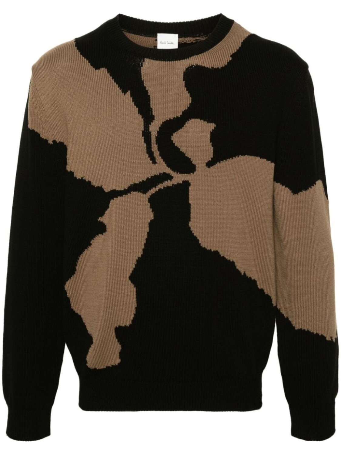 

Paul Smith джемпер вязки интарсия, черный