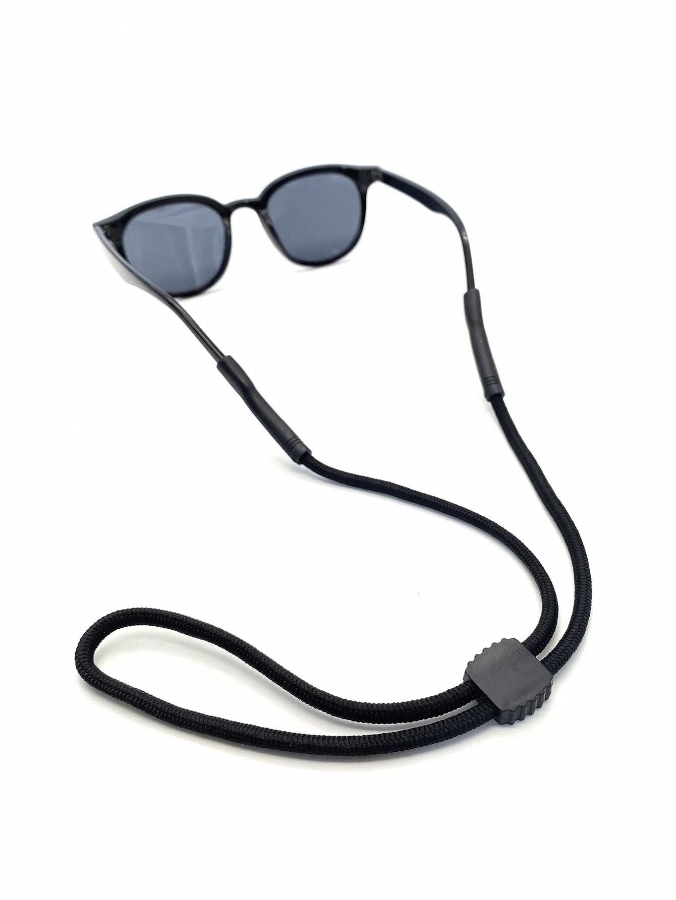 Регулируемый ремешок для очков 5 мм, черный цепочка imixlot маленькая для очков женская модная цепочка для солнцезащитных очков шнур держатель для очков для чтения шейный ремешок