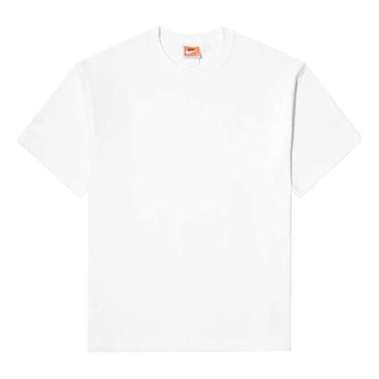 Футболка Men's Nike Solid Color Sports Round Neck Short Sleeve White T-Shirt, мультиколор
