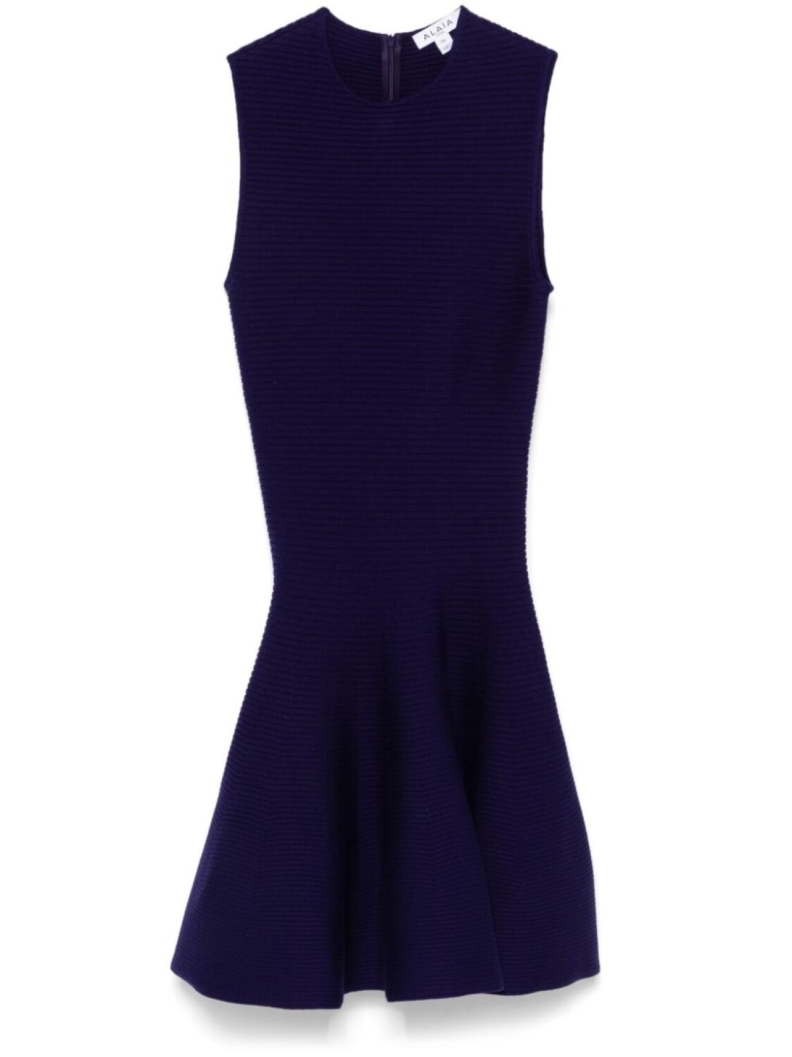 

Alaïa платье мини Skater, фиолетовый