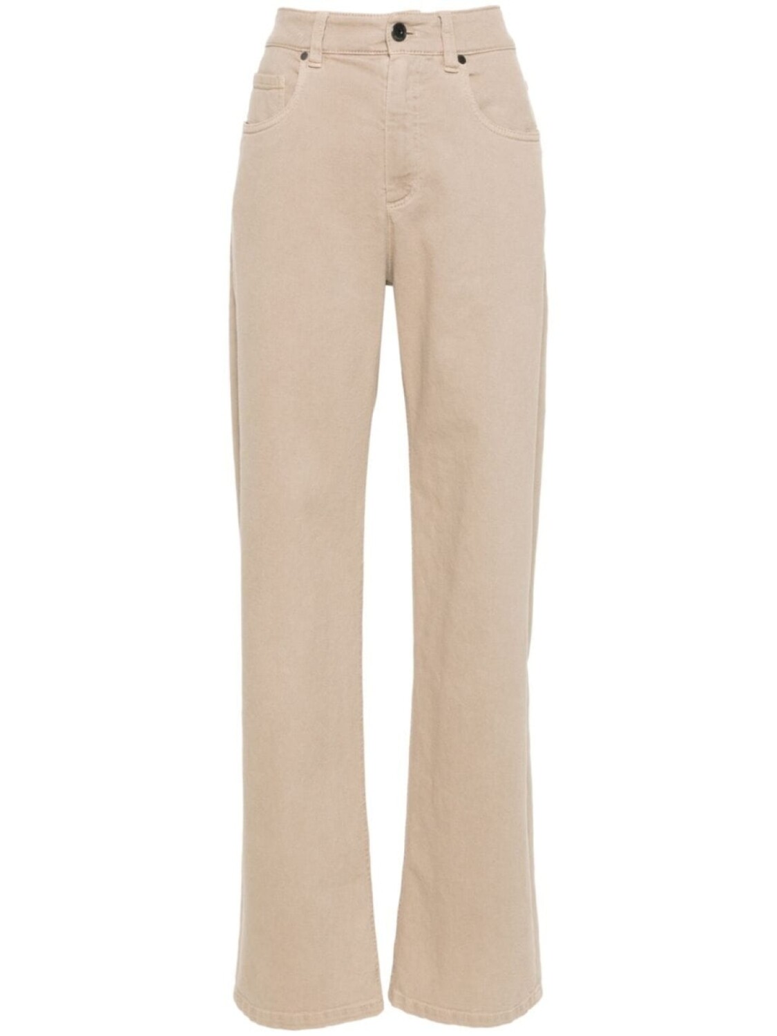 

Brunello Cucinelli прямые джинсы, нейтральный цвет
