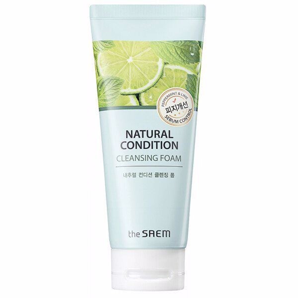 

Очищающая пенка для лица Natural condition espuma limpiadora piel grasa The saem, 150 мл