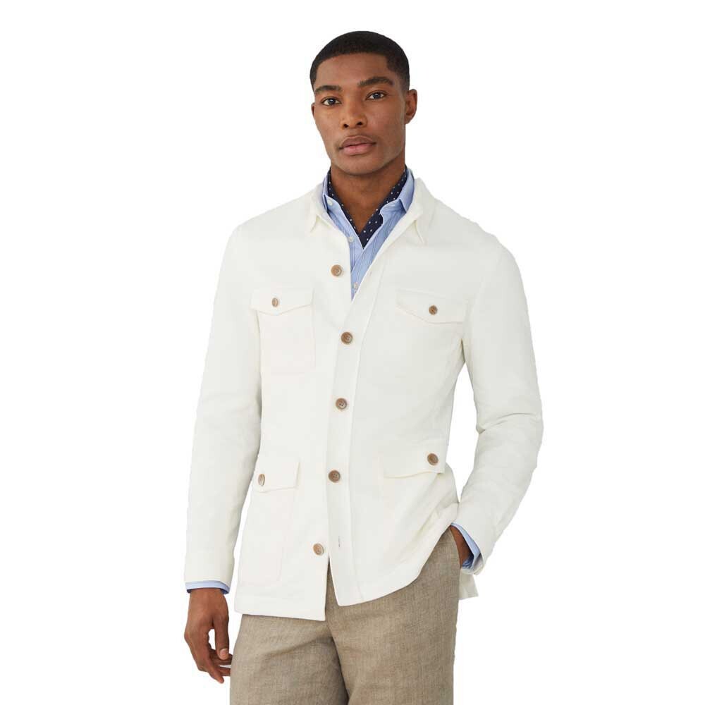 

Блейзер Hackett Broken Twill Safari, бежевый
