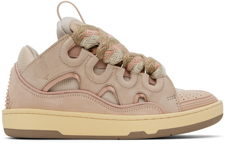 

Розовые кроссовки Curb Lanvin, Розовый