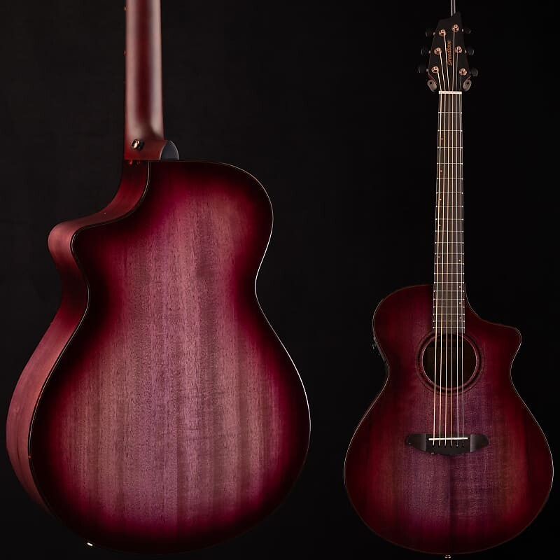 Акустическая гитара Breedlove Pursuit Exotic S Concert Pinot Burst CE Myrtlewood 843