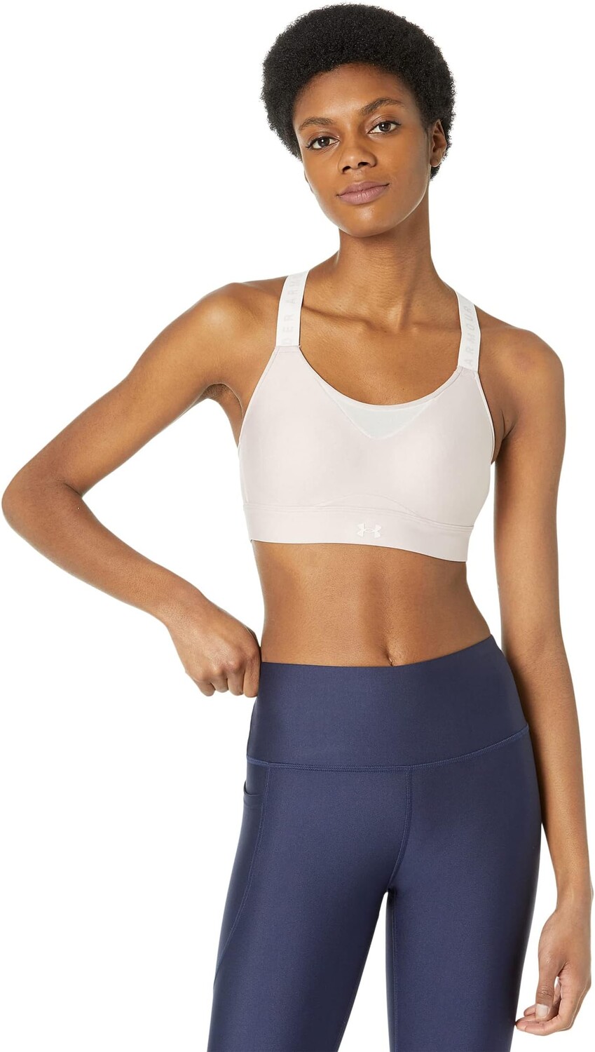 

Бюстгальтер Infinity High Under Armour, цвет Dash Pink/French Gray/French Gray