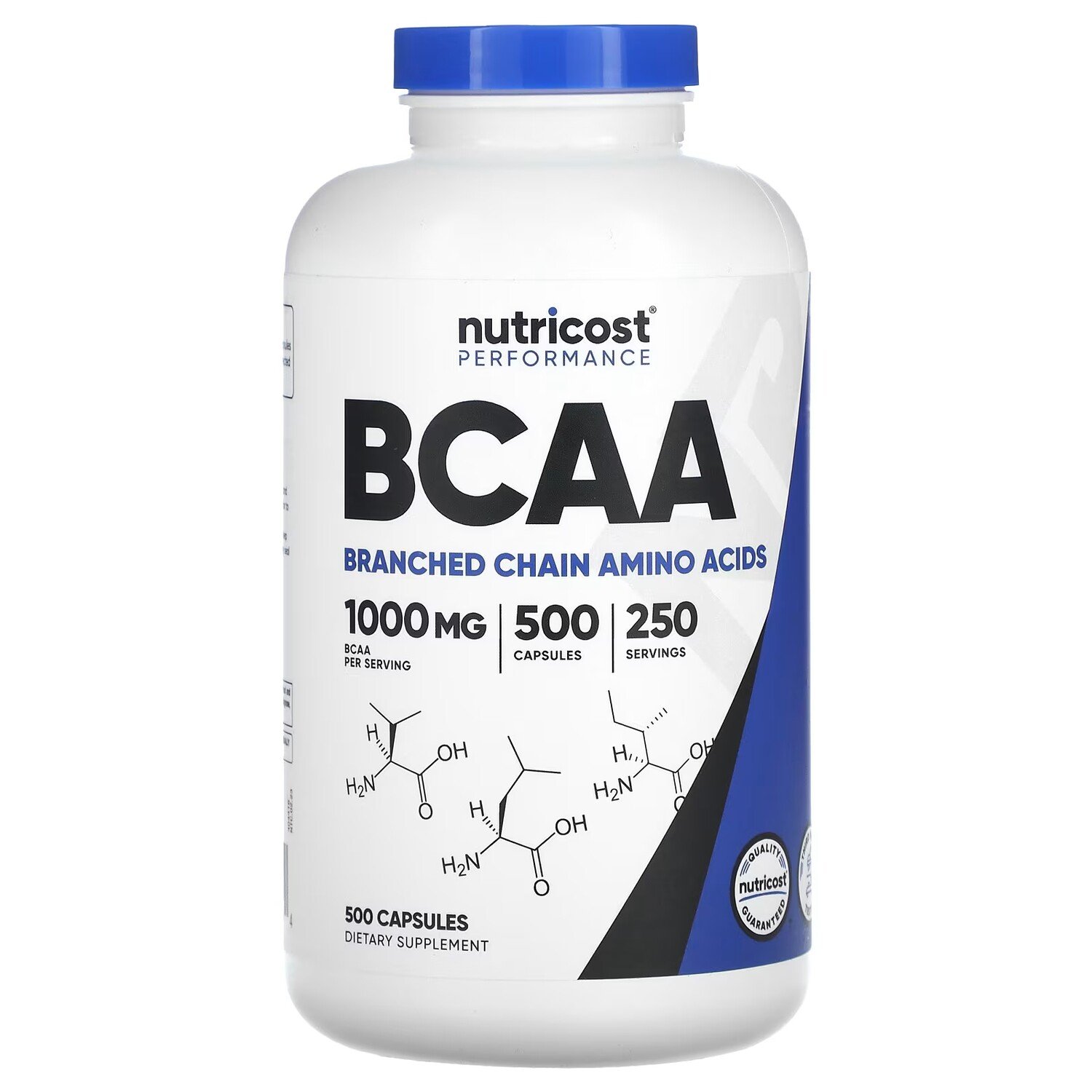 

Nutricost Performance BCAA 1000 мг 500 капсул (500 мг на капсулу)