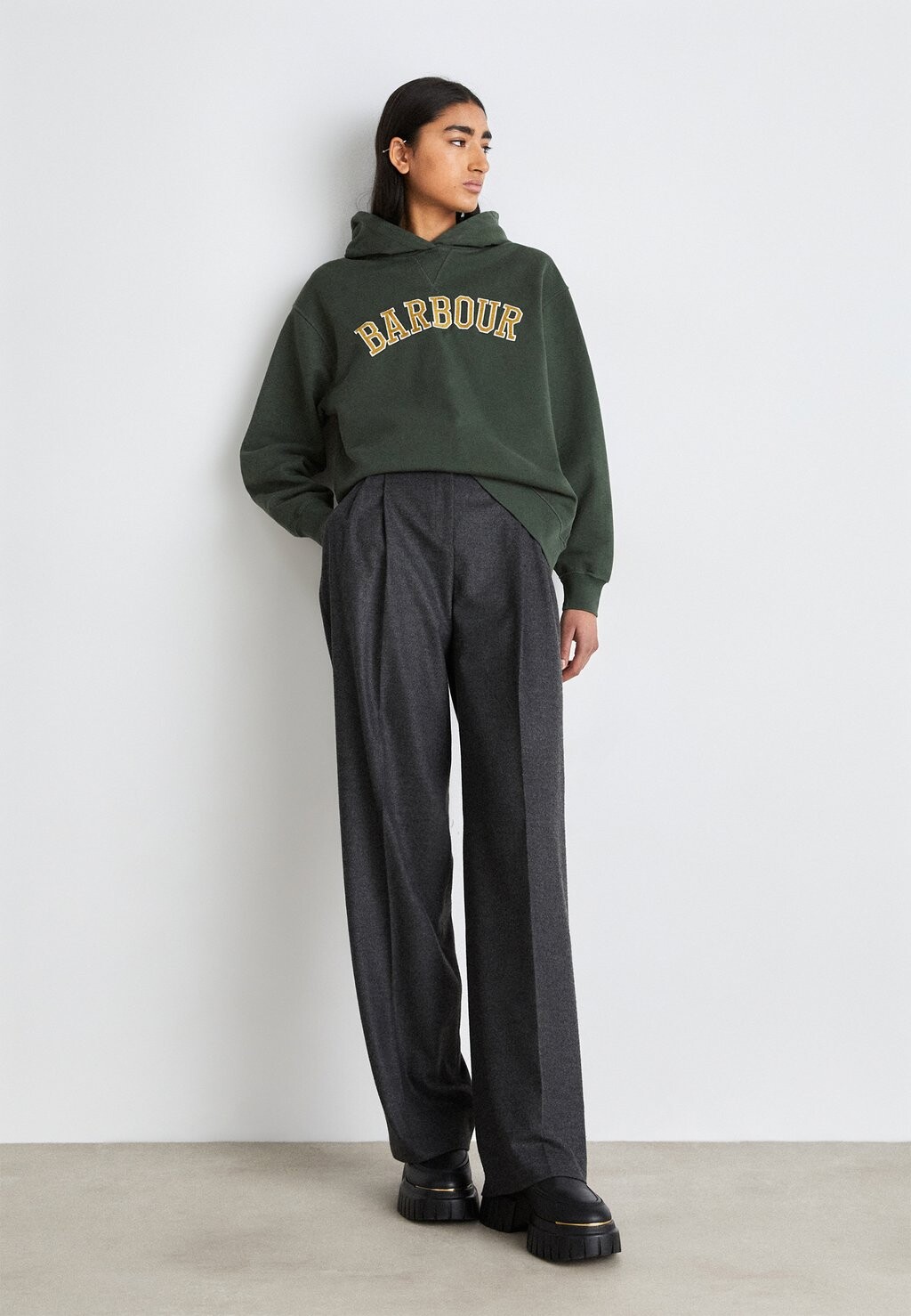 

Толстовка Barbour NORTHUMBERLAND, оливковый, Зеленый