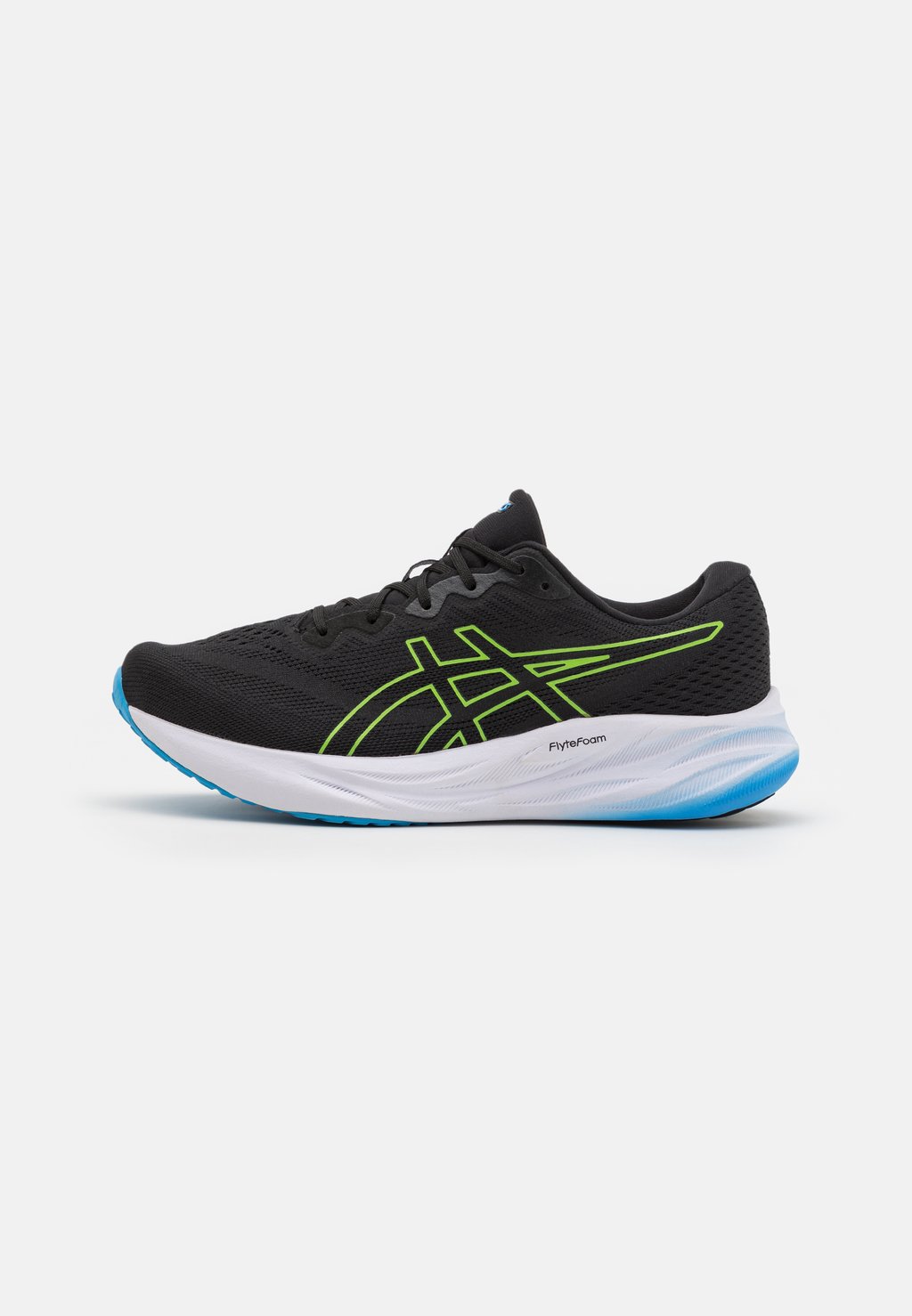 Нейтральные кроссовки Gel-Pulse 15 ASICS, цвет black/electric lime