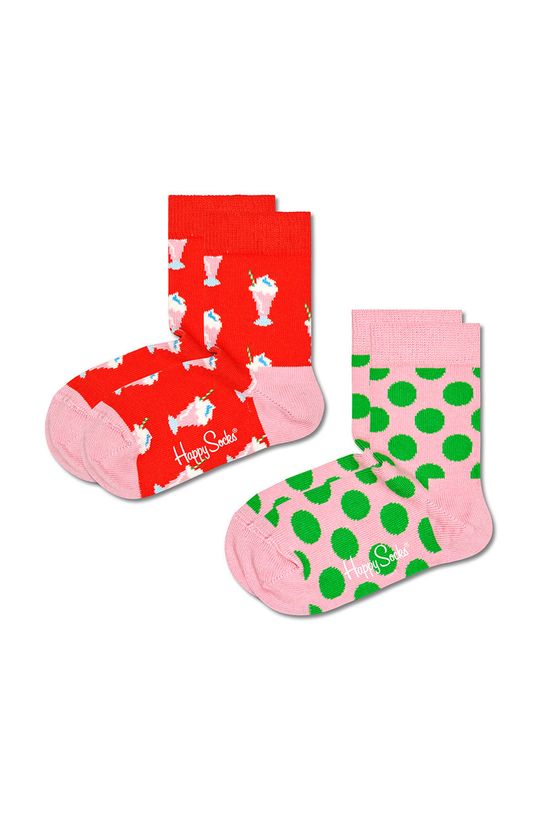 2 пары детских носков Happy Socks, мультиколор happy socks happy socks набор носков happy socks happy 2 пары