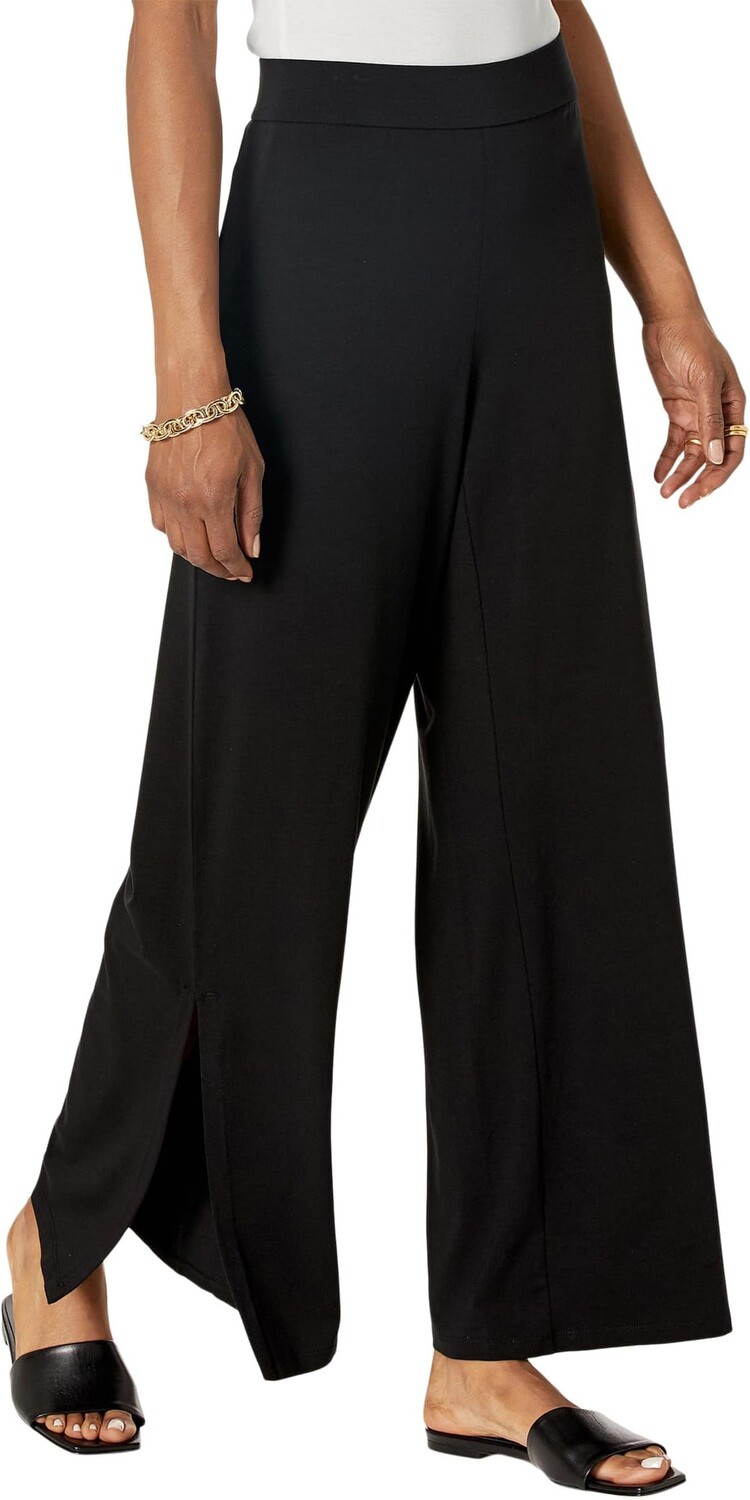 

Широкие брюки до щиколотки Eileen Fisher, черный
