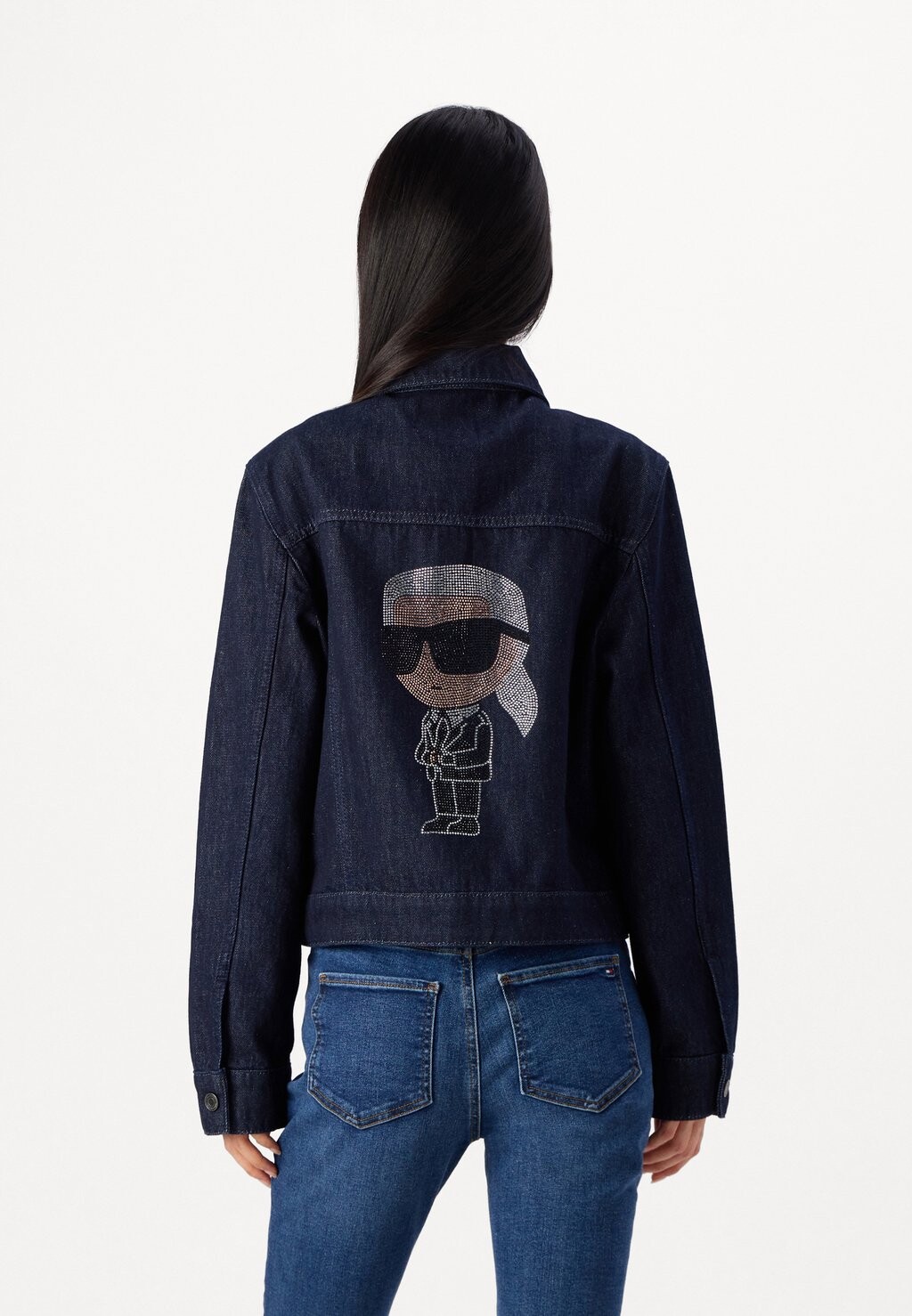 

Джинсовая куртка IKONIK KARL LAGERFELD, синий