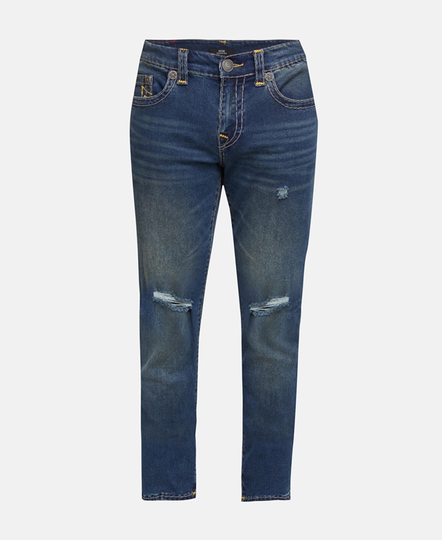 Прямые джинсы , темно-синий True Religion