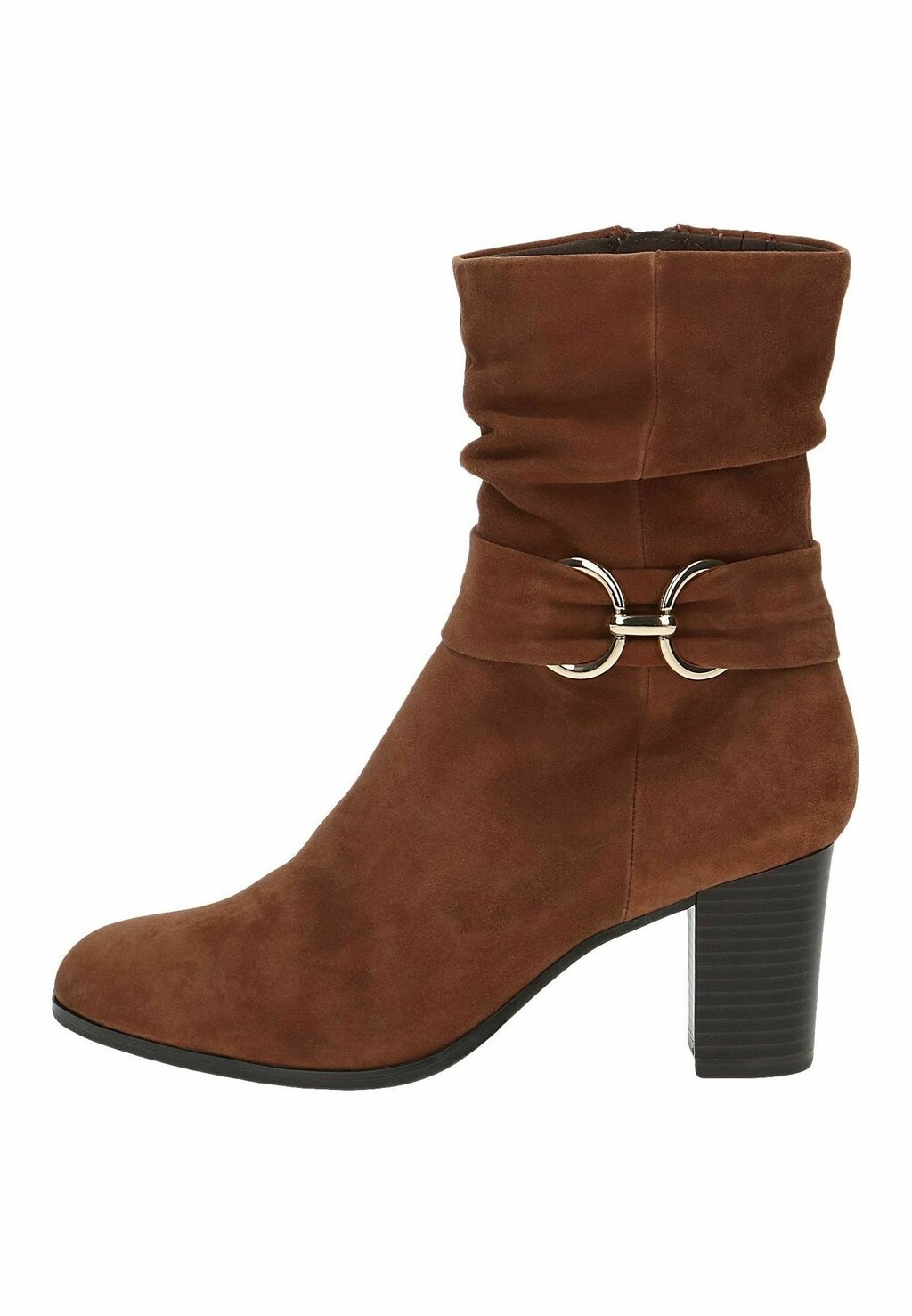

Ковбойские/байкерские ботильоны Caprice, цвет cognac suede