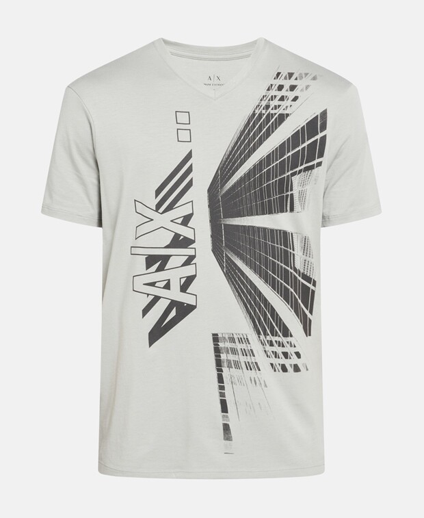 

Футболка Armani Exchange, серый