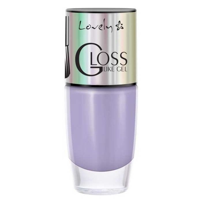 Лак для ногтей Esmalte de Uñas Gloss Like Gel Lovely Makeup, 128 покрытие гель для ногтей anny super gloss gel 15 мл