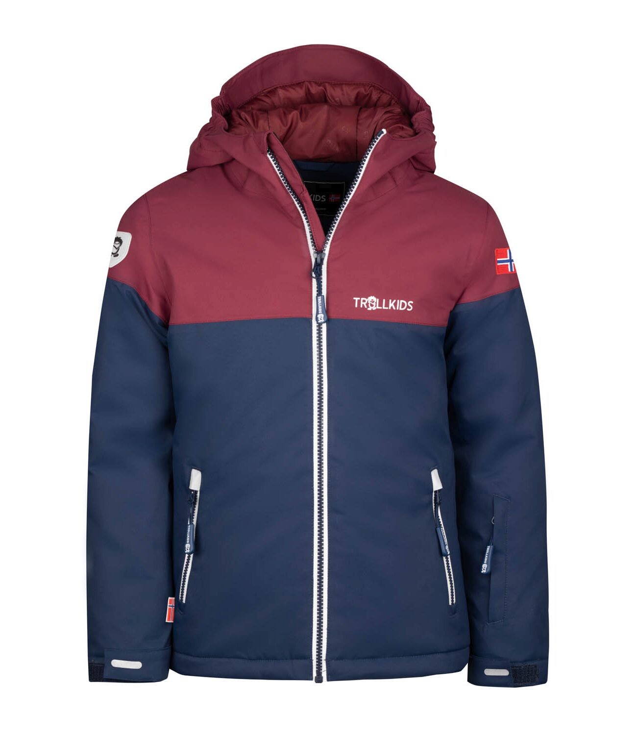 

Лыжная куртка Trollkids Skijacke Hallingdal, цвет Marineblau/Rot/Weiß