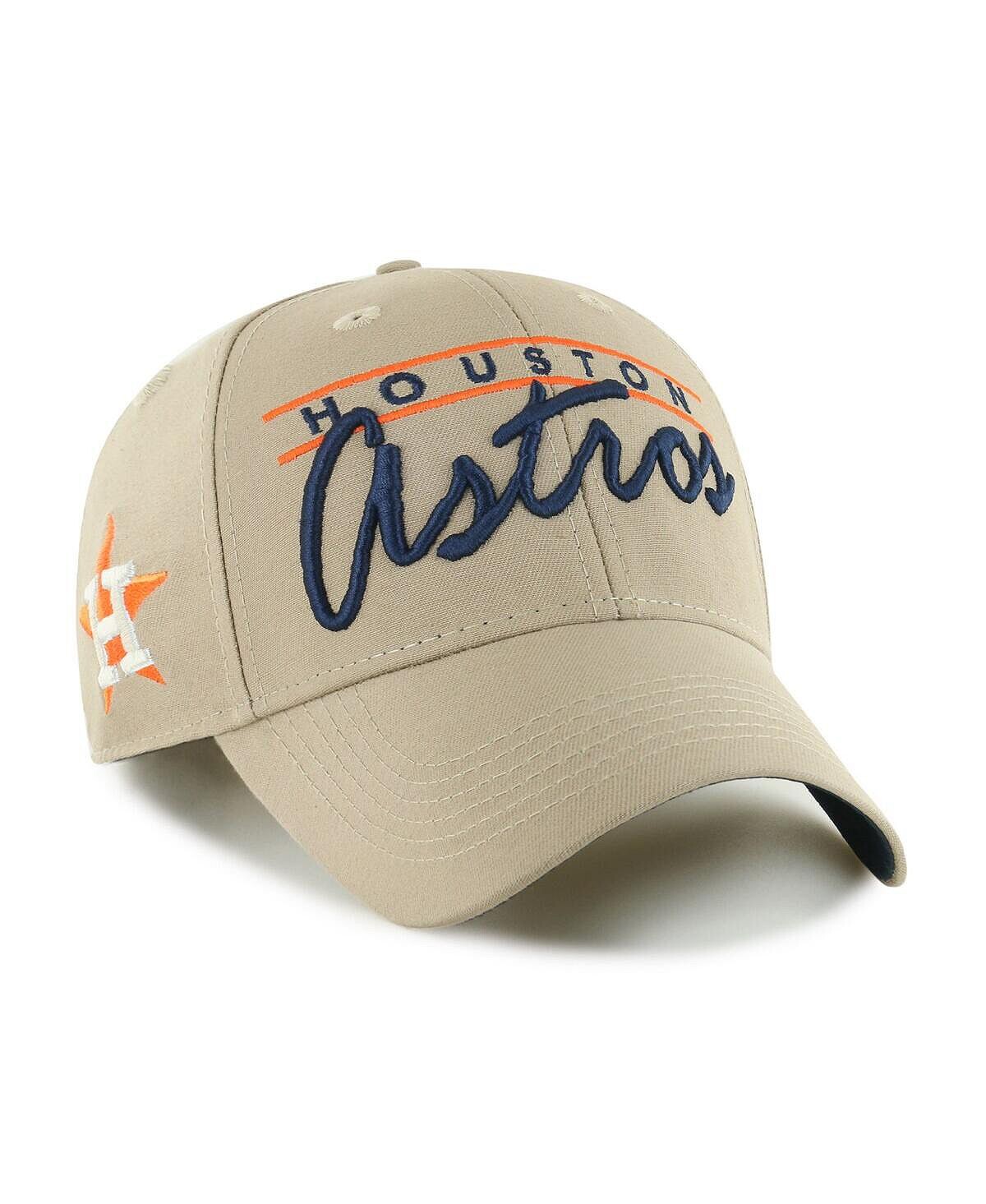 

Мужская регулируемая шляпа цвета хаки Houston Astros Atwood MVP '47 Brand