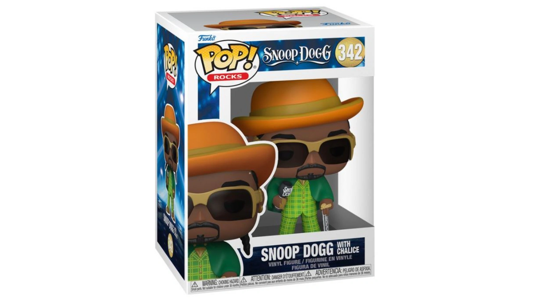 Funko - Pop! Snoop Dogg Snoop Dogg с виниловой чашей фигурка funko pop rocks snoop dogg with fur coat