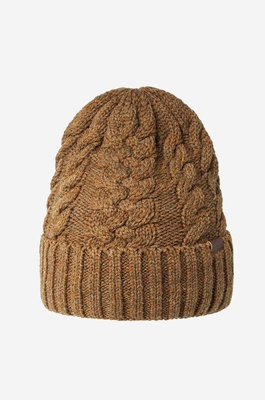 

Шапка-бини с косой ВЕРЕСК Kangol, коричневый
