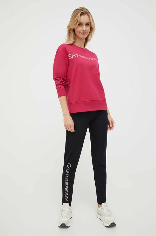 

Спортивный костюм EA7 Emporio Armani, розовый