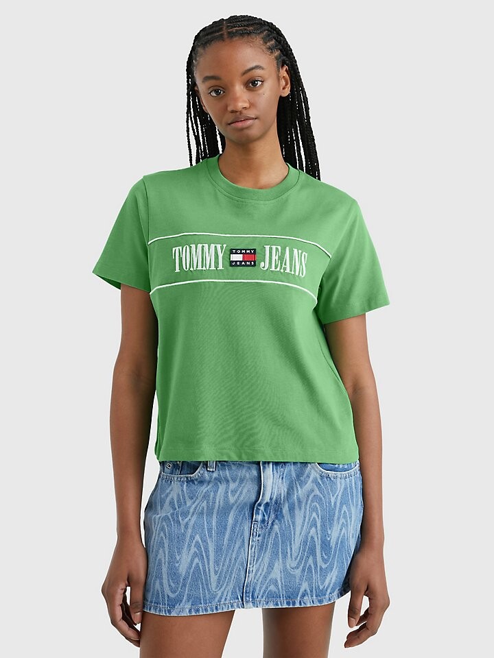 

Ретро-футболка с логотипом Tommy Jeans