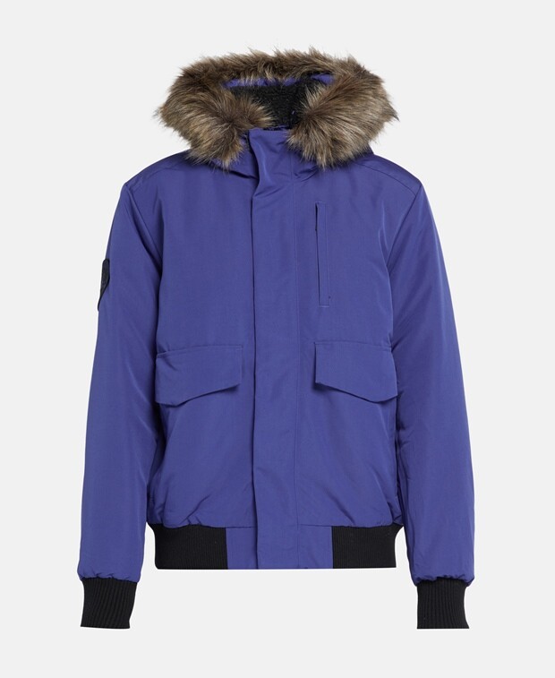 

Блузон Superdry, темно-синий