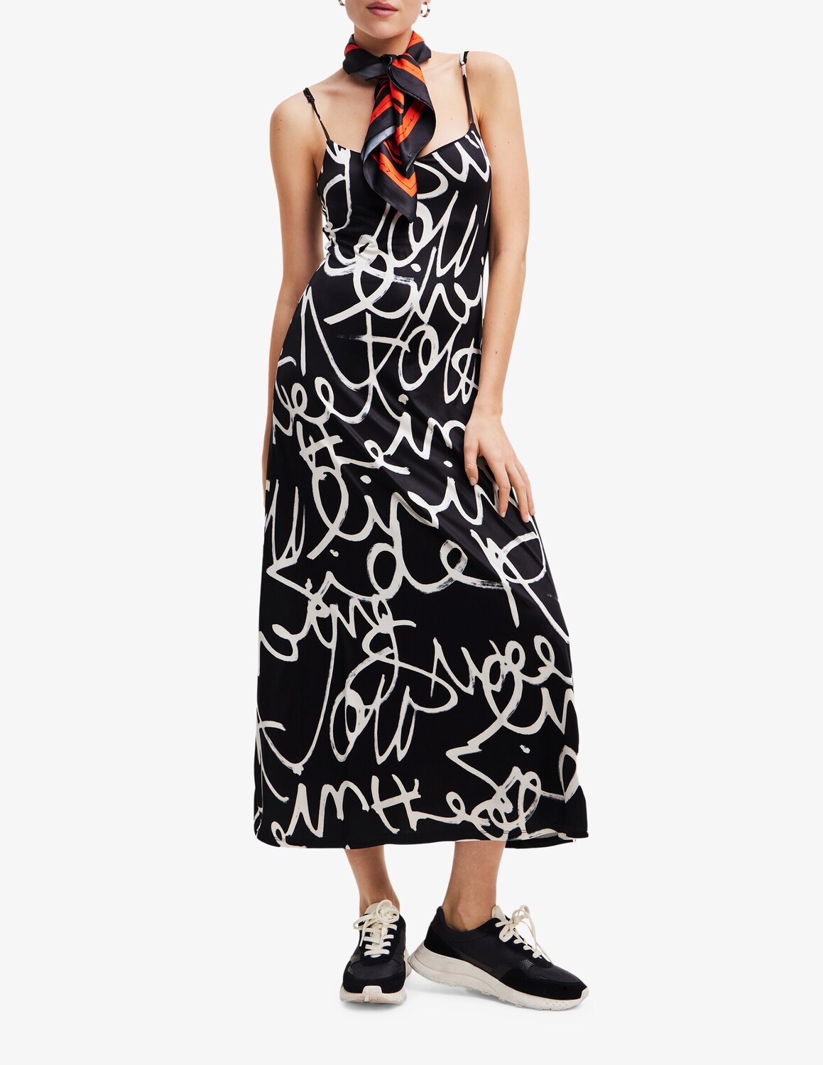 

Платье Лето Desigual, черный