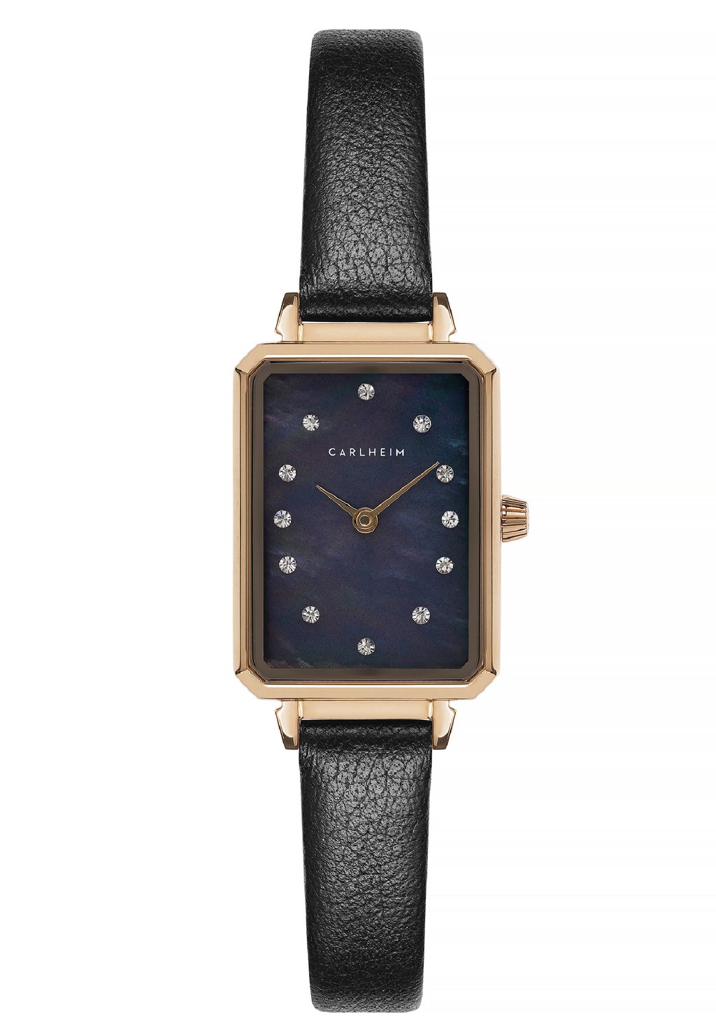 Часы PETIT MILA Carlheim, цвет rose gold-cloudblack-black цена и фото