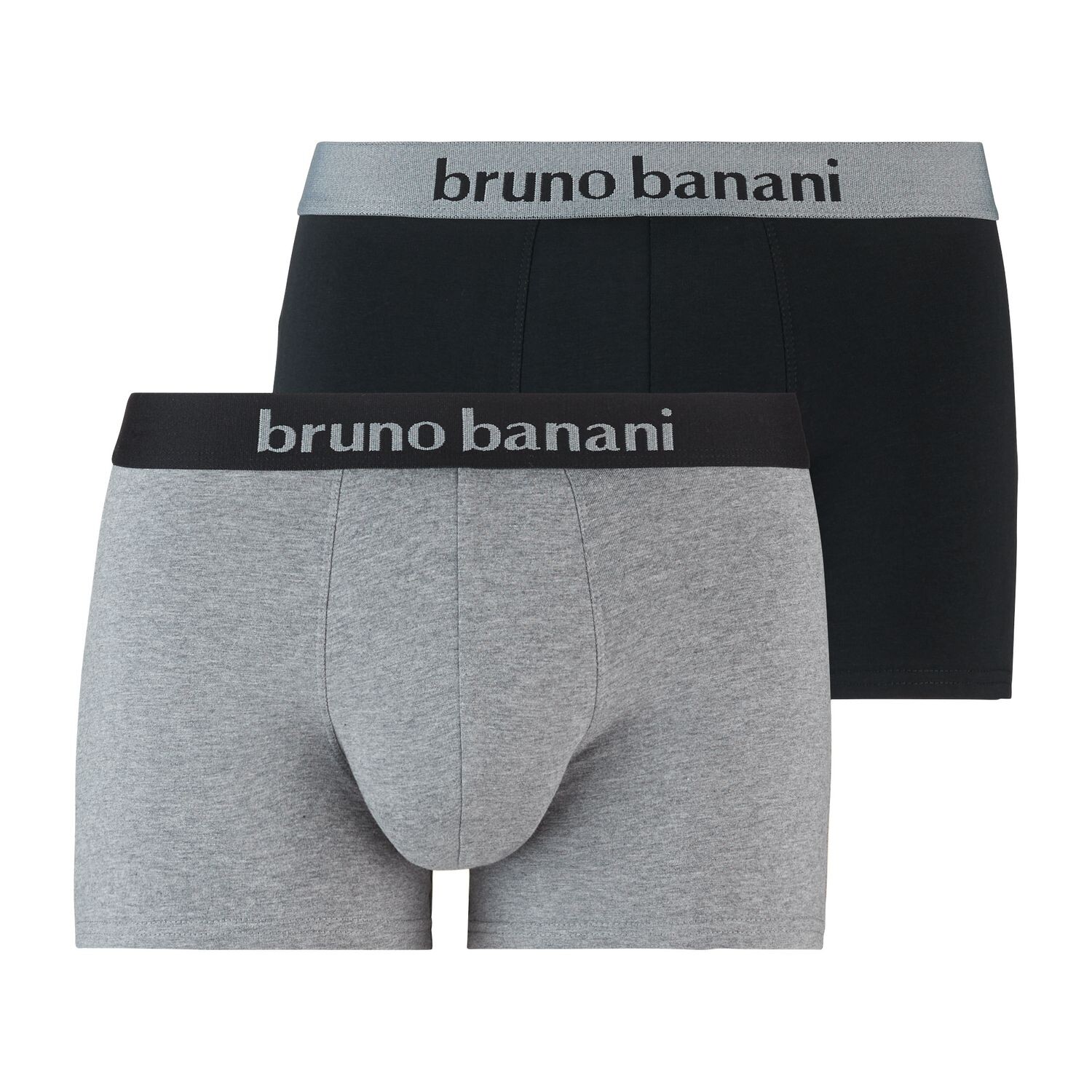 

Боксеры Bruno Banani Boxershorts 2 шт, цвет Schwarz / Graumelange