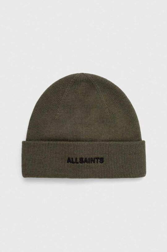 

Шапка из смесовой шерсти AllSaints, зеленый