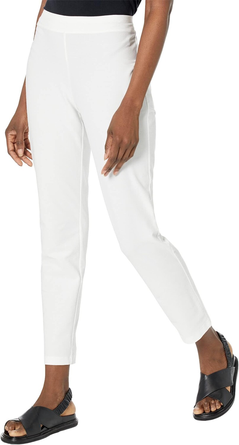 

Узкие брюки до щиколотки Eileen Fisher, белый
