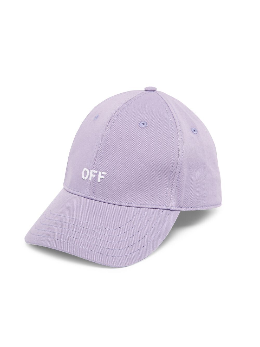 

Бейсболка Drill Off Stamp Off-White, белый