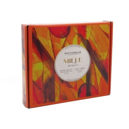 PHYTORELAX Millefiori Honey Kit Гель для ванны и душа 250 мл + лосьон для тела 250 мл
