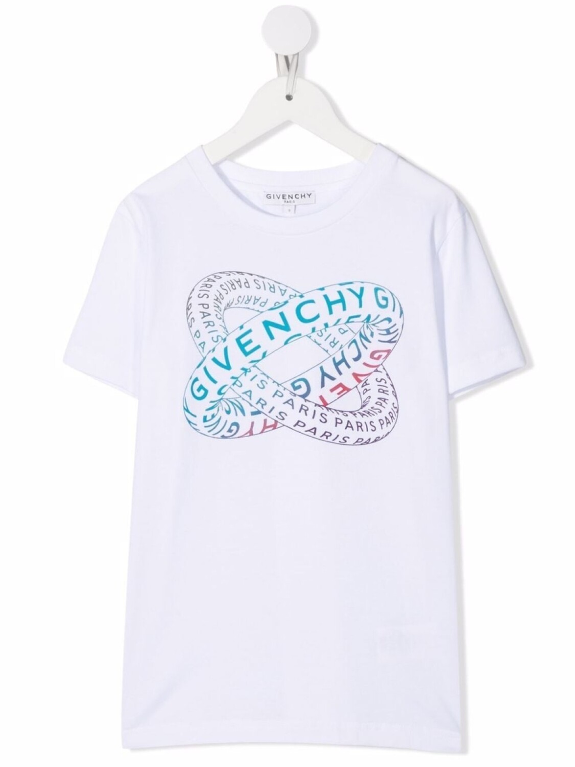 

Givenchy Kids футболка с логотипом, белый