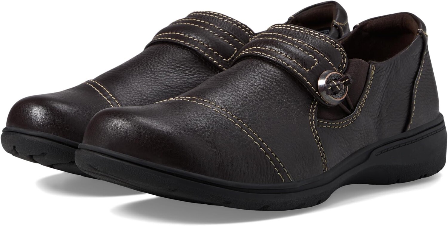 

Балетки Carleigh Pearl Clarks, цвет Dark Brown Leather