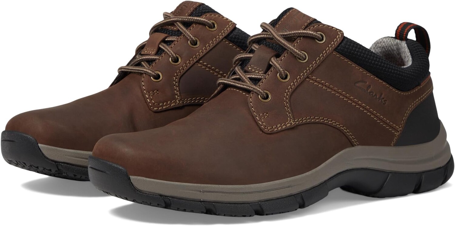 

Кроссовки Walpath Low Clarks, коричневая кожа