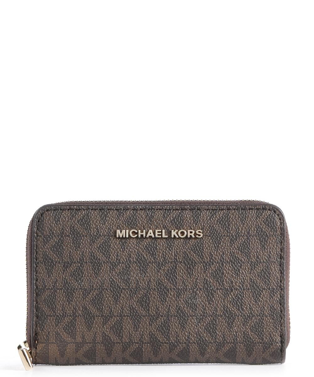 

Кошелек Jet Set из парусины Michael Kors, коричневый