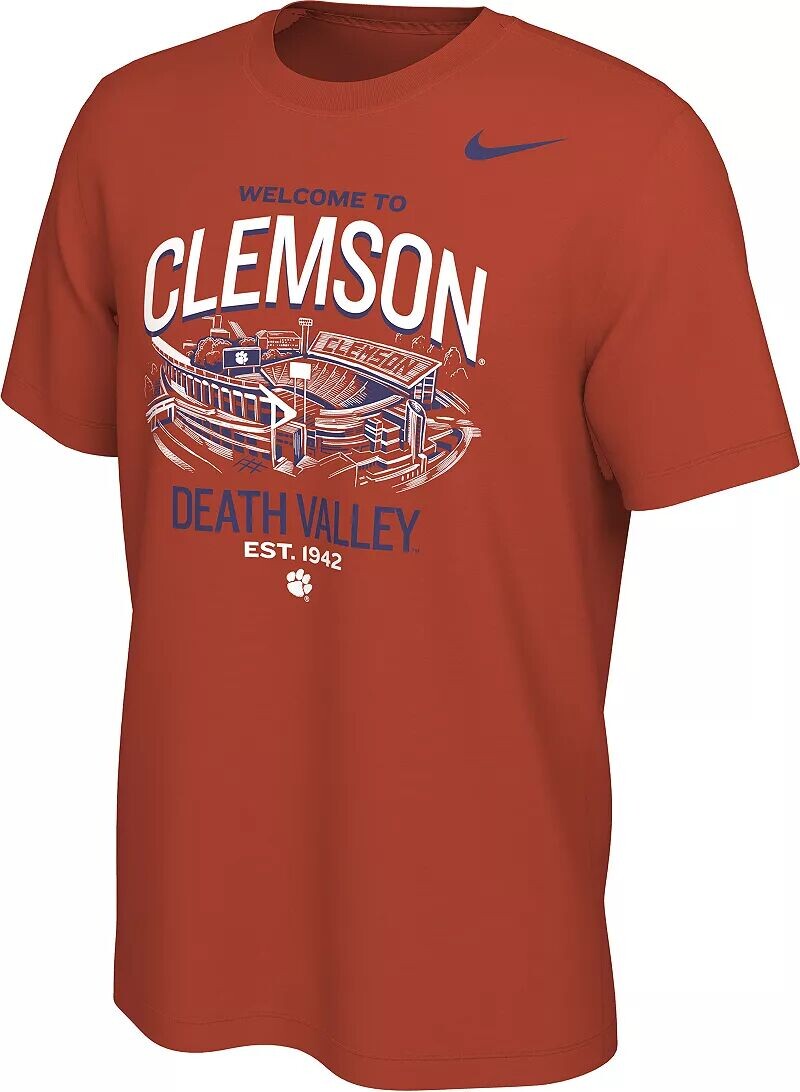 

Мужская футболка Nike Clemson Tigers Orange Stadium